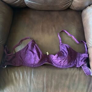Savage X venty purple sports bra 32D.